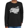 Youth Heavy Cotton 100% Cotton Long Sleeve T Shirt Thumbnail